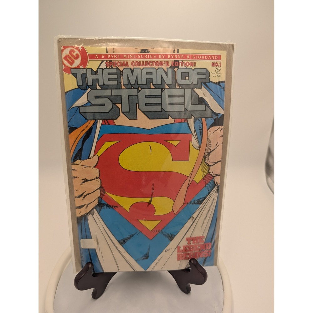 DC Comics The Man of Steel #1 Special Collector's Edition Superman 1986 Byrne